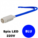 Spia LED blu 220V ad alta luminosità compatibile con serie Vimar® Arkè™