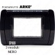 Calotta 3 posti IP55 nera compatibile con serie Vimar® Arkè™