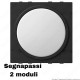 Segnapasso LED con interruttore grigio antracite compatibile Vimar® Arké™