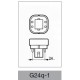 Lampada al Neon 13 Watt 4 pin Attacco G24q-1 FL D Wiva