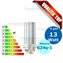 Lampada al Neon 13 Watt 4 pin Attacco G24q-1 FL D Wiva