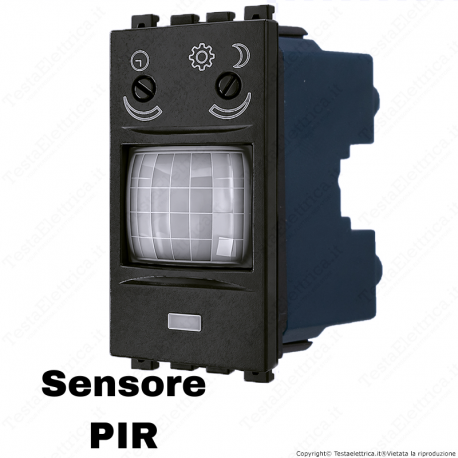 Sensore di movimento grigio antracite compatibile Vimar® Arké™