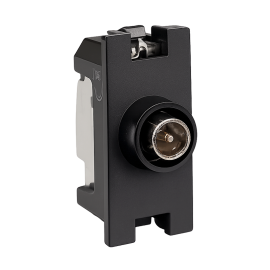 Presa tv passante nera compatibile con serie Bticino Living NOW bsn tv2