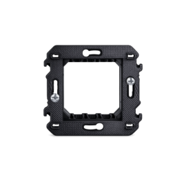 Supporto telaio cestello 2 posti compatibile con serie Bticino Living NOW
