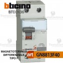 Interruttore Magnetotermico Differenziale tipo F 40A  220V Bticino