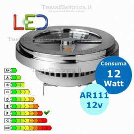 Lampada AR 111 a led  12V G53 15W   Dgk