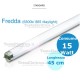 Tubo a neon 45 cm 15 watt cm T8 Standard Trifosforo Leuci