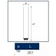 Tubo a neon 14/16 watt 36 cm  daylight  T8 TI Leuci