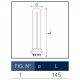 Lampada al Neon Dulux S/E 9W/840 4P Marino Cristal