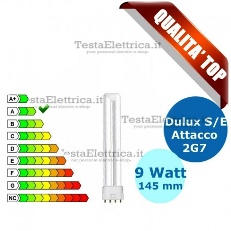 Lampada al Neon Dulux S/E 9W/840 4P Marino Cristal