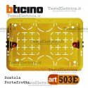 Scatola da incasso portafrutti 3 moduli 503E bticino 
