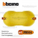 Scatola da incasso cartongesso portafrutti 4 moduli PB504E bticino 