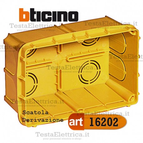 Scatola da incasso derivazione 16202 Bticino 