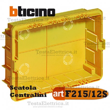 Scatola F215/12s da incasso per centralini art. F215/12D Bticino 
