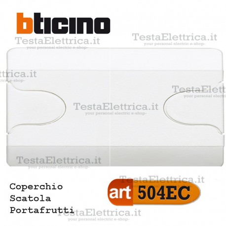 Coperchio per Scatola portafrutti art. 504e Bticino 