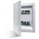 Centralino serie Space Bianco F315PB8 8 moduli din per cassette incasso Bticino 