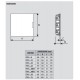 Centralino serie Space Bianco F315PB8 8 moduli din per cassette incasso Bticino 