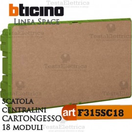Scatola F315S18 incasso per centralini 18 moduli linea Space Bticino 