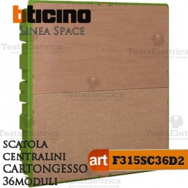 Scatola F315S36D2 incasso per centralini 36 moduli linea Space Bticino 