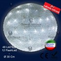 Sfera Luminosa a Led interno/esterno RosaChristmas