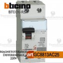 Interruttore Magnetotermico Differenziale 25A  220V Bticino
