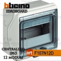 Centralino IP65 12 moduli serie IDROBOARD Bticino 