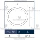 Circolina al neon 22 watt 21,5 cm T8 Standard Trifosforo Leuci