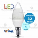 Lampadina a Led Oliva 4 Watt E14 Basic Wiva