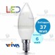 Lampadina a Led Oliva 6 Watt E14 Basic Wiva