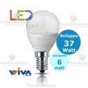 Lampadina a led Sfera Opale 6w E14 Wiva