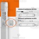 Tubo a led 150 cm 28 watt Led Tube Glass Wiva