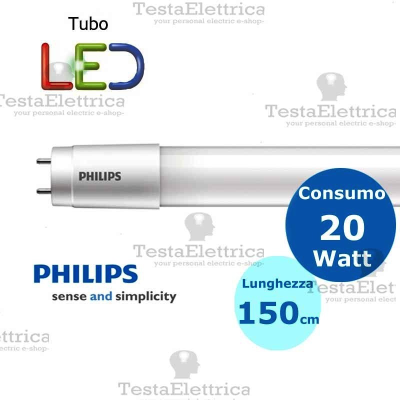 Tubo a Led 150 cm 20 watt Philips