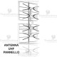 antenna DTT da pannello 44009/ LTE Gbs 