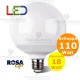 Lampadina a led Globo E27 18 Watt Rosalight