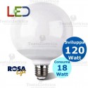 Lampadina a led Globo E27 18 Watt Rosalight