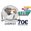 Ventilatore industriale acciaio Everest timar