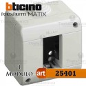 Calotta portafrutti 1 posto Idrobox Matix Bticino