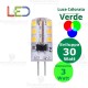 Lampada led Colorata G4 12V 3W Dgk