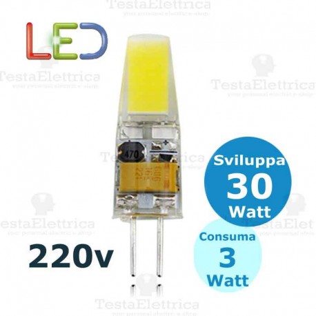 Lampada led G4 3W 220V  