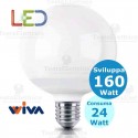 Lampadina a led Globo E27 24 Watt Wiva