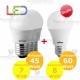 Promo 3 Pz. e27 7 watt + 1 Pz. e27 8w OMAGGIO