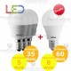 Promo 3 Pz. e14 5 watt + 1 Pz. e14 8w OMAGGIO