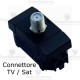 Presa TV Satellitare compatibile con serie Bticino LivingLight e living international	