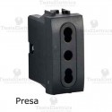 Presa Bipasso compatibile con serie Bticino LivingLight