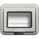 Interruttore bianco compatibile con serie Bticino LivingLight