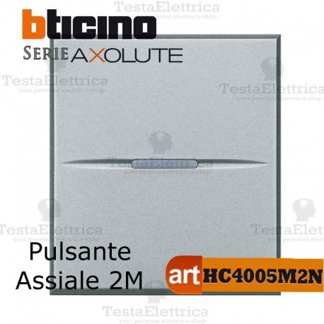 Pulsante 1P NO 10 A 250 Vac Bticino Axolute