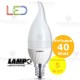 Lampadina a led colpo di vento 5 Watt E14 lampo