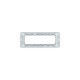 Placca in Legno Massello Scuro compatibile con serie Bticino Matix