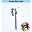 Zanca per fissaggio pali a muro 23 Cm
