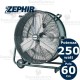 Ventilatore industriale con ruote ZDF60CM Zephir